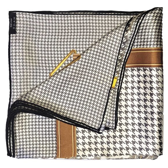 NWT Genuine 100% Mulberry Silk Satin Scarf 42"x42" Large Square Shawl 59711 - Picture 7 of 10